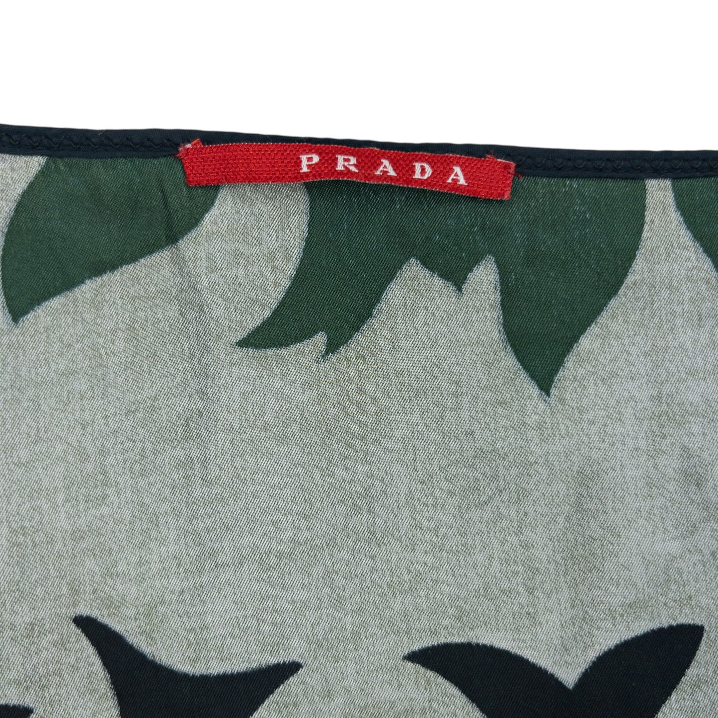 Vintage 2007 Prada Lightweight Camo Pattern Dress Size M