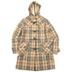 Vintage 2000s Burberry Fleece Lined Nova Check Duffle Jacket Womens Size M