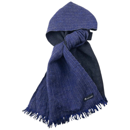 Vintage 2000s Issey Miyake Wool Tassel Scarf