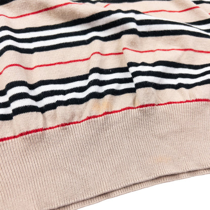 Vintage 2000s Burberry Nova Stripe Jumper Size S