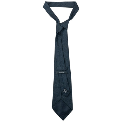 Vintage 2000s Gucci Monogram Silk Tie