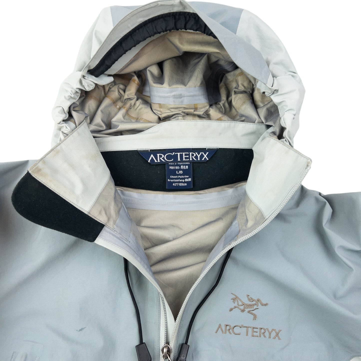 Vintage 2000s Arcteryx Theta AR Goretex XCR Zip Up Jacket Size XL