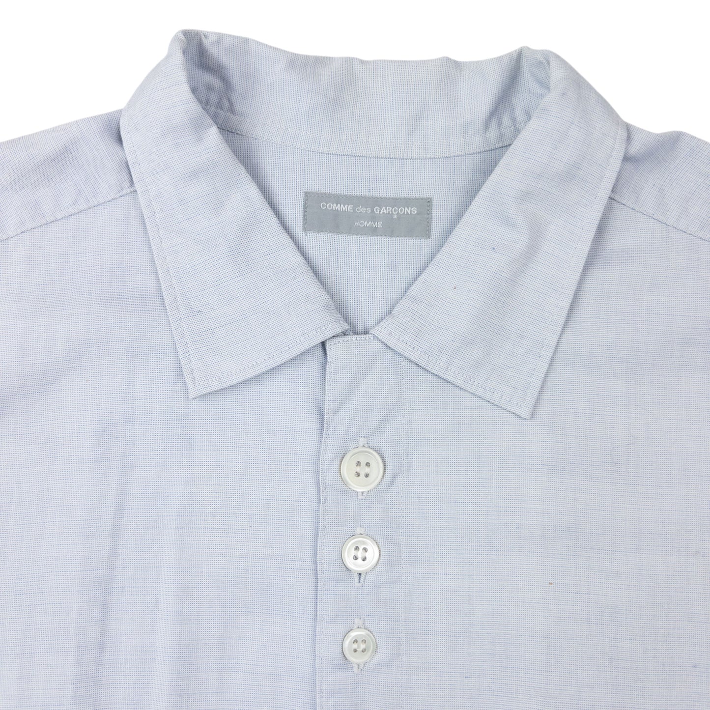 Vintage 1989 Comme Des Garçons HOMME Long Sleeve Button Up Shirt Size XL