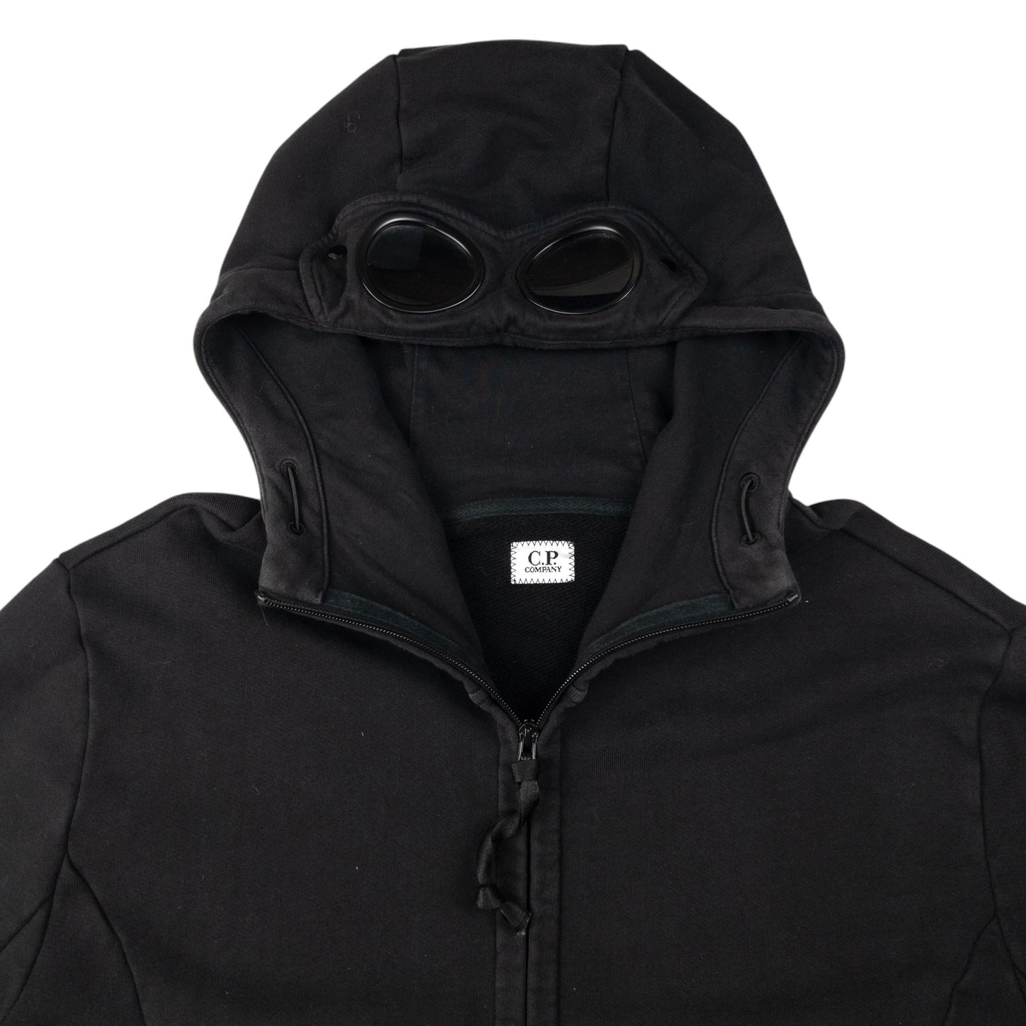 Vintage CP Company Goggle Hood Zip Up Hoodie Size XL