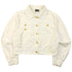 Vintage 90s Versace Jeans Couture Eyelet Pattern Jacket Womens Size L
