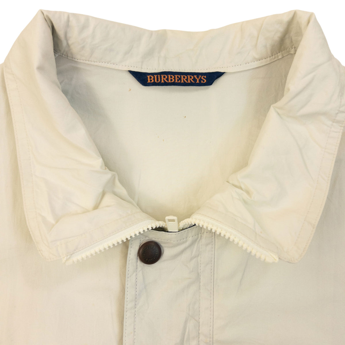 Vintage 90s Burberry Zip Up Jacket Size XS