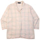 Vintage 2000s Burberry Nova Check Long Sleeve Button Up Pyjama Shirt Womens Size L