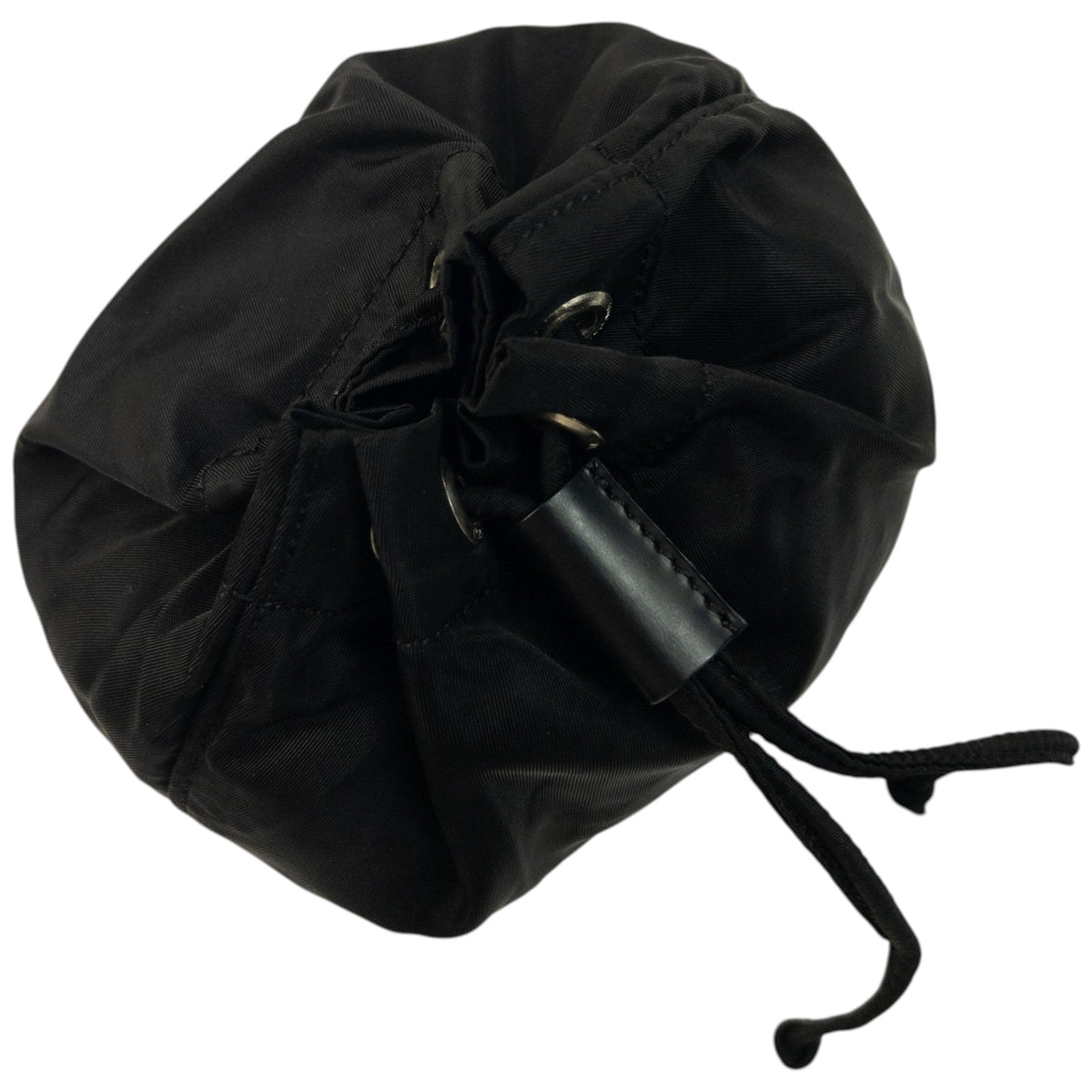 Vintage 90s Prada Drawstring Pouch Bag
