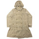 Vintage Burberry Brit Trench Jacket Womens Size L