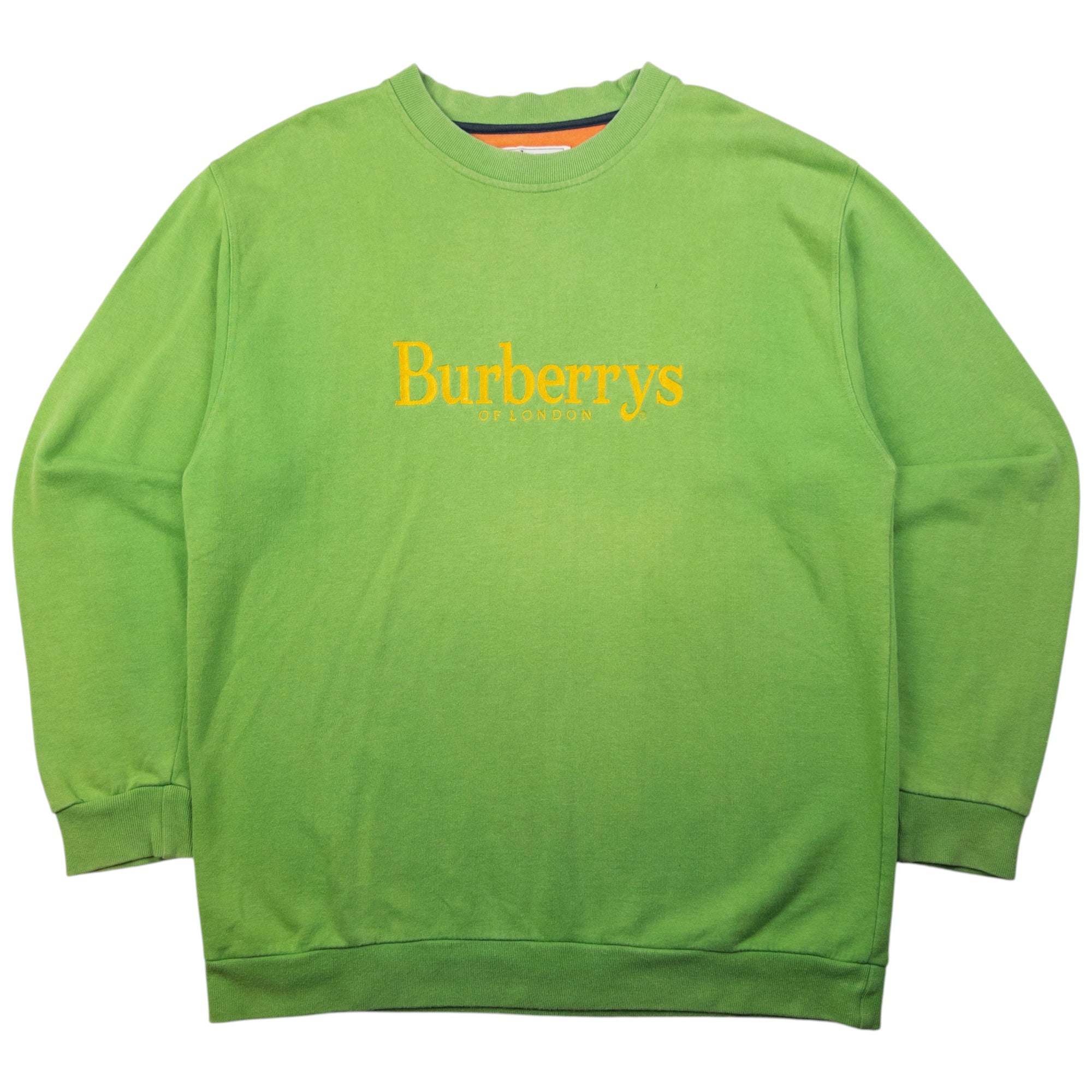 Vintage Burberry Embroidered Sweatshirt Size L