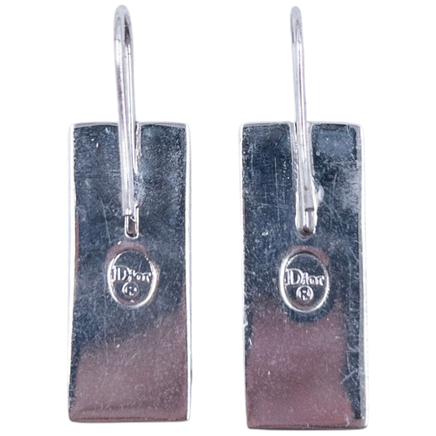 Vintage Dior Monogram Number Earrings