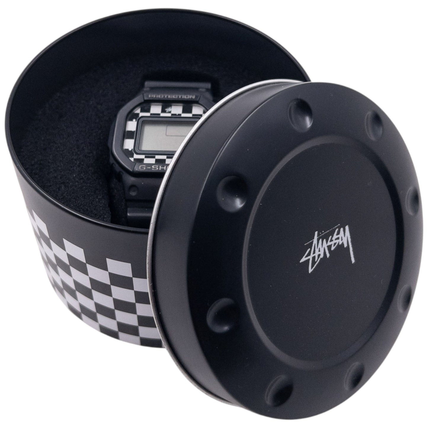 Vintage 2014 Stussy X Casio G-Shock DW-5600VT Checker Watch