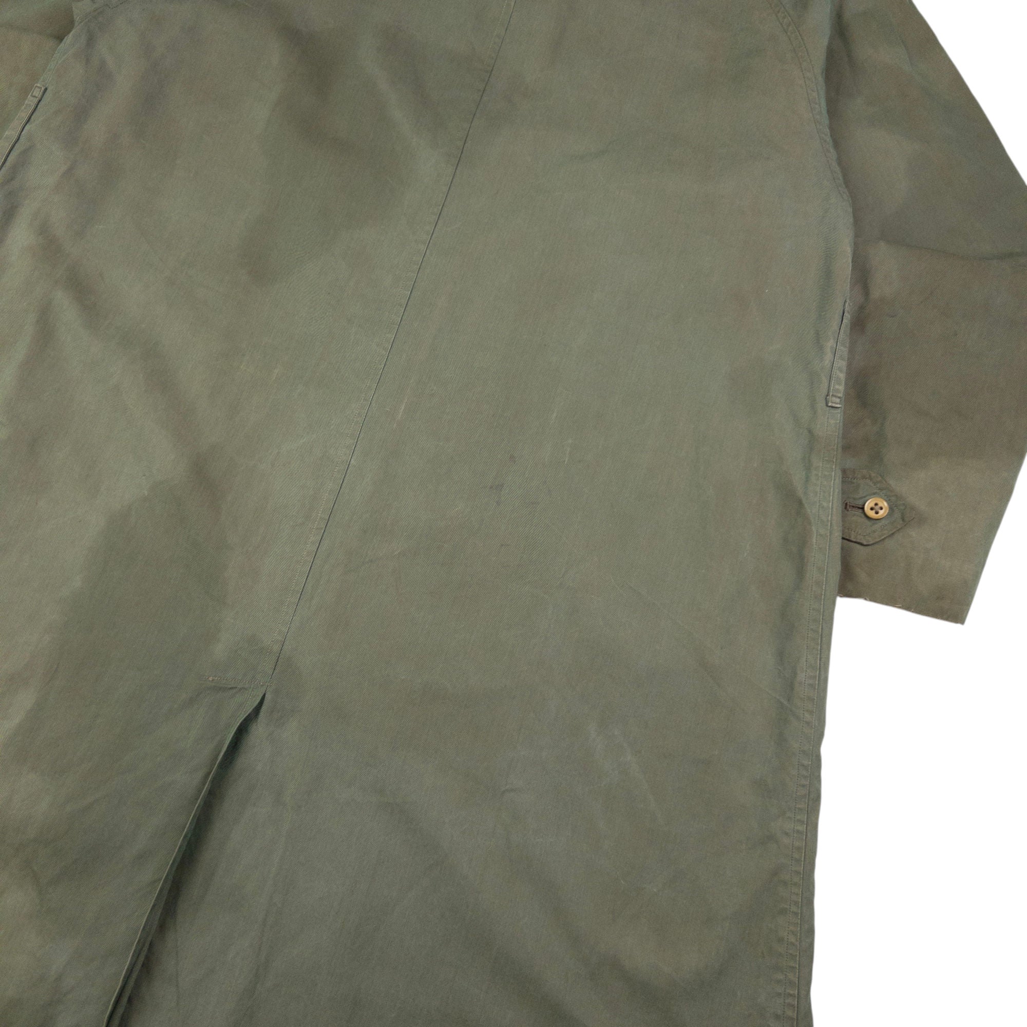 Vintage Burberry Nova Check Lined Trench Jacket Size L