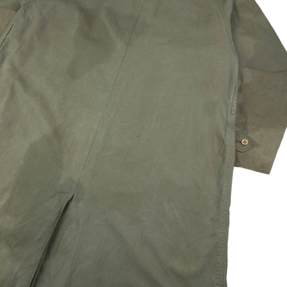 Vintage Burberry Nova Check Lined Trench Jacket Size L