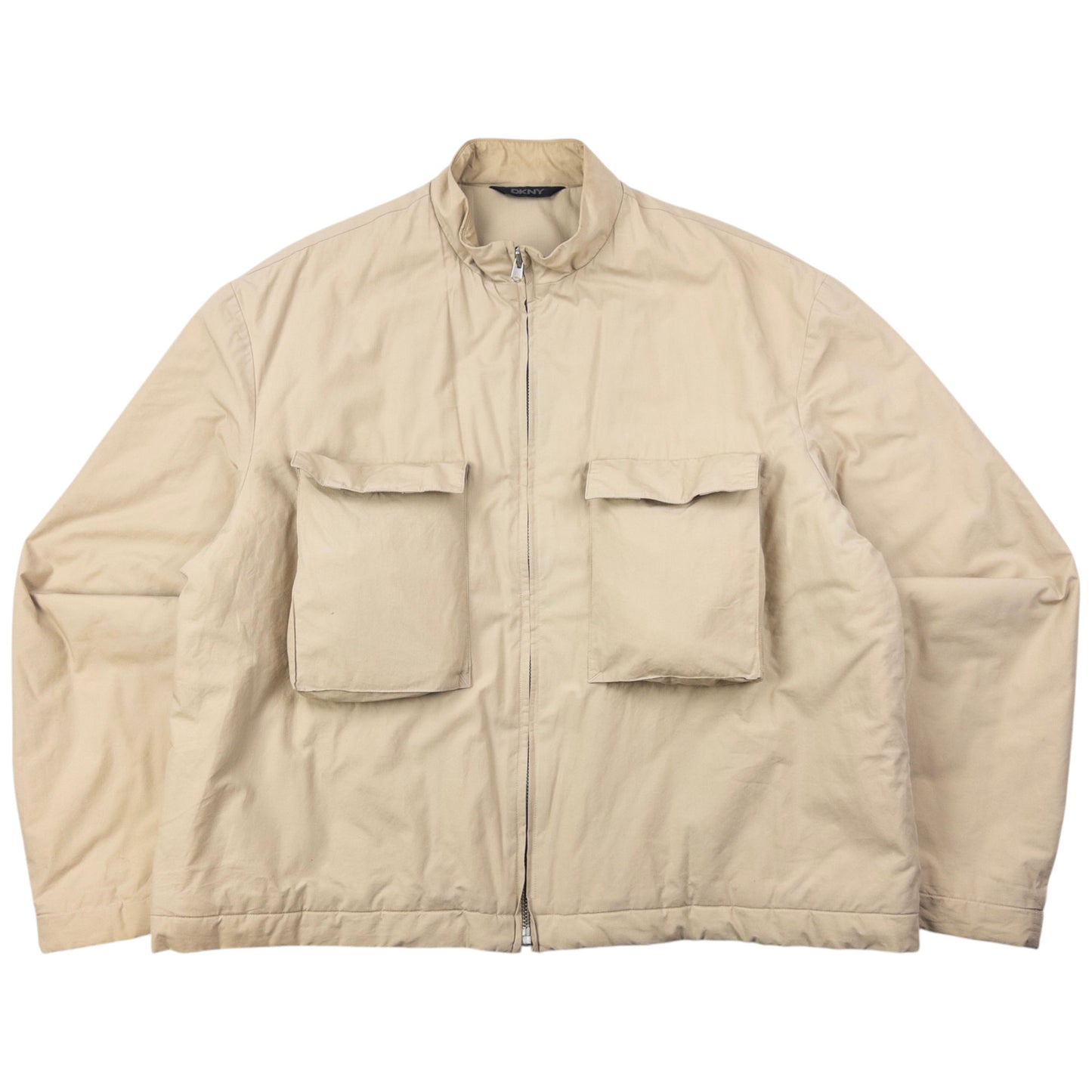 Vintage DKNY Zip Up Padded Jacket Size XL