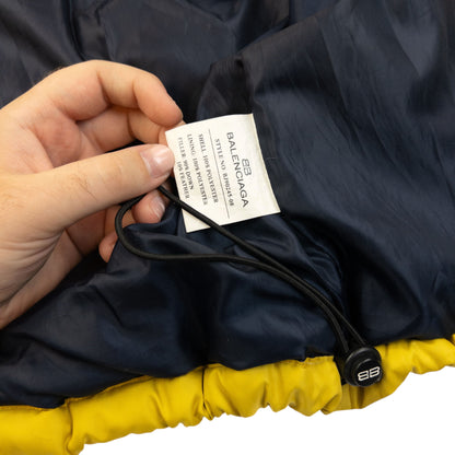 Vintage 90s Balenciaga Zip Up Puffer Jacket Size M