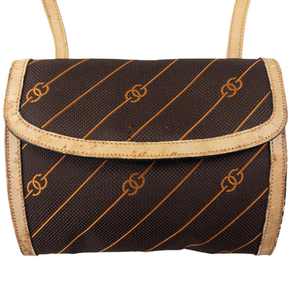Vintage Gucci Striped Mini Crossbody Bag