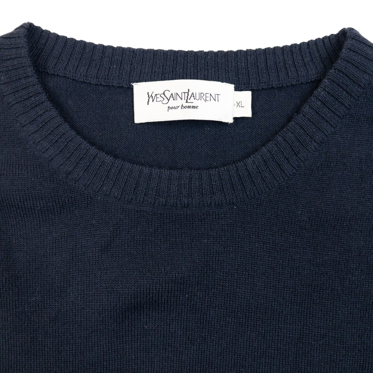 Vintage 2000s YSL Yves Saint Laurent Wool Jumper Size L
