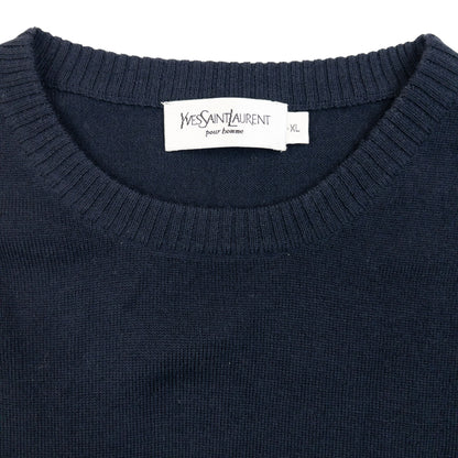 Vintage 2000s YSL Yves Saint Laurent Wool Jumper Size L