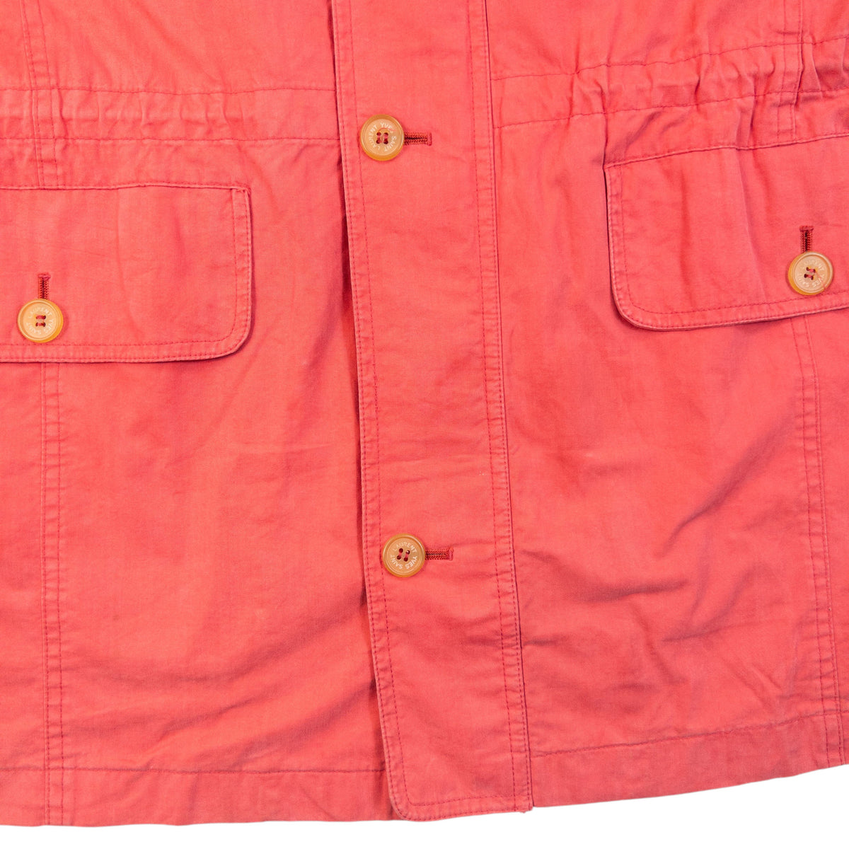 Vintage 80s YSL Yves Saint Laurent Zip Up Jacket in red, photo 5