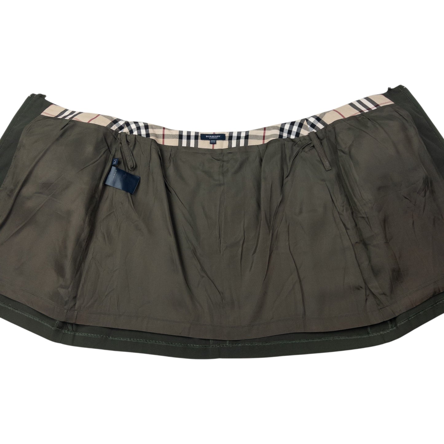 Vintage Burberry Cargo Mini Skirt Womens Size W30