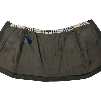 Vintage Burberry Cargo Mini Skirt Womens Size W30