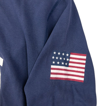 Vintage Polo Ralph Lauren USA Q Zip Sweatshirt Size L