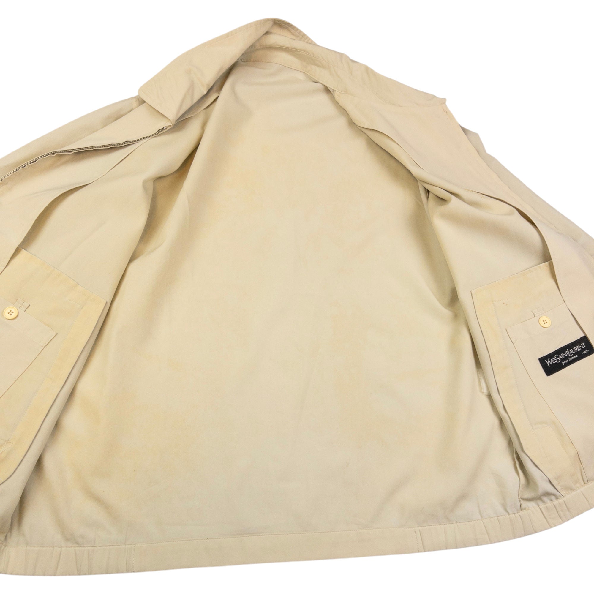 Vintage YSL Yves Saint Laurent Harrington Jacket Size M