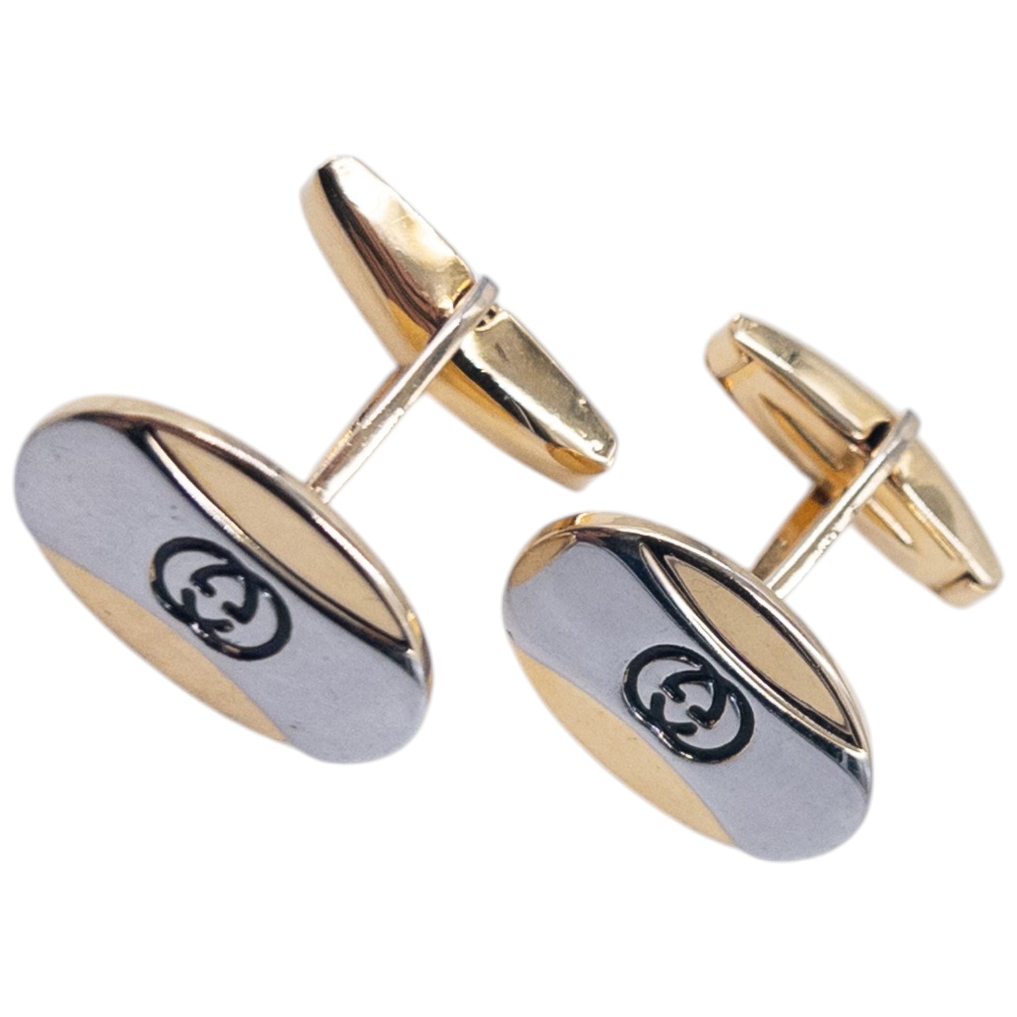 Vintage Gucci Embossed Cuff Links