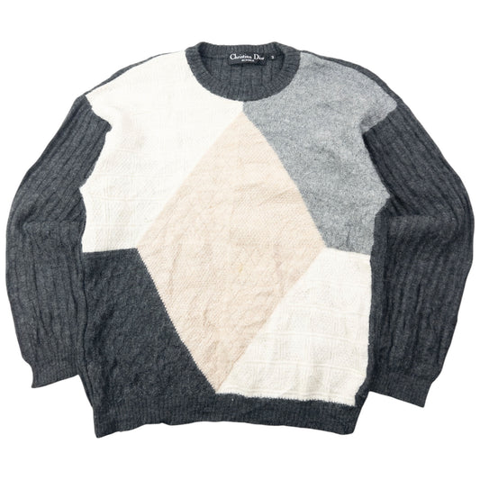 Vintage 90s Dior Monsieur Wool Knit Jumper Size XS