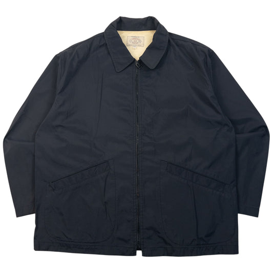 Vintage 90s Armani Jeans Zip Up Rain Jacket Size L