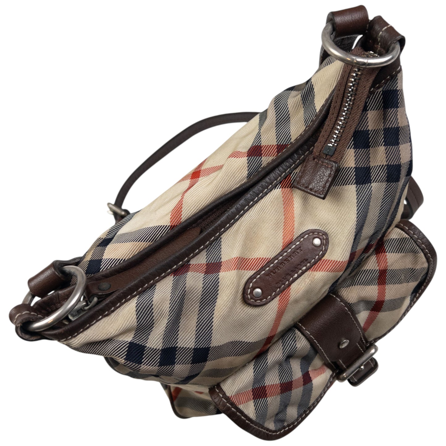Vintage Burberry Nova Check Crossbody Bag