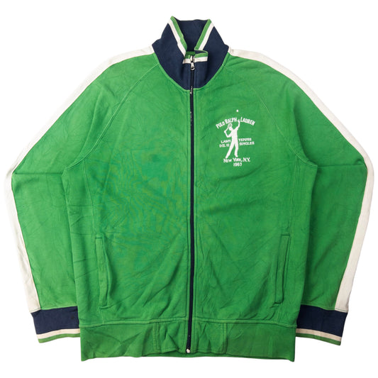 Vintage Ralph Lauren Forrest Hills Tennis Zip Up Jacket Size M