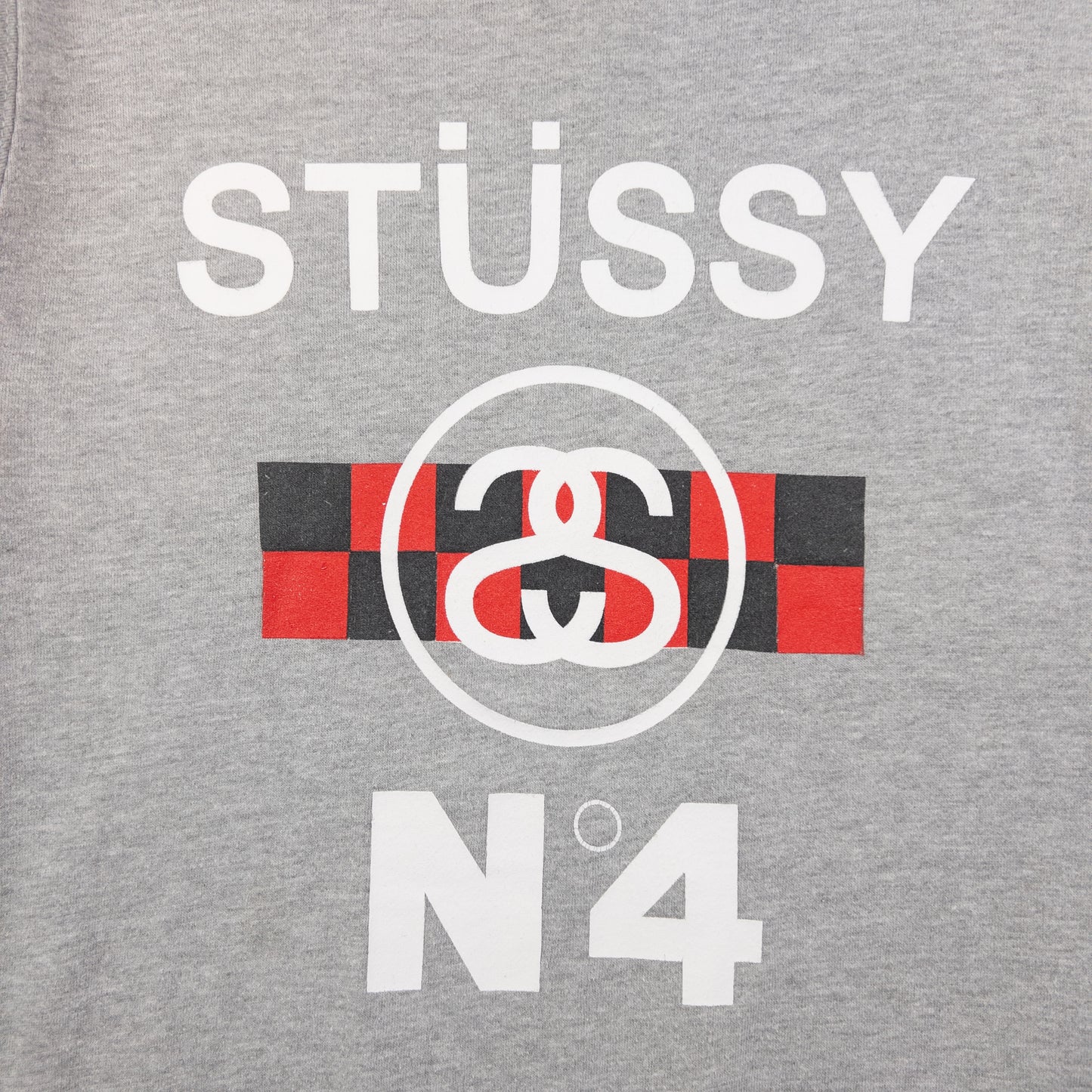 Vintage Stussy No 4 Graphic Sweatshirt Size S