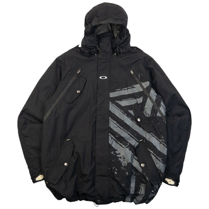Vintage 2000s Oakley Zip Up Snowboarding Jacket Size XL