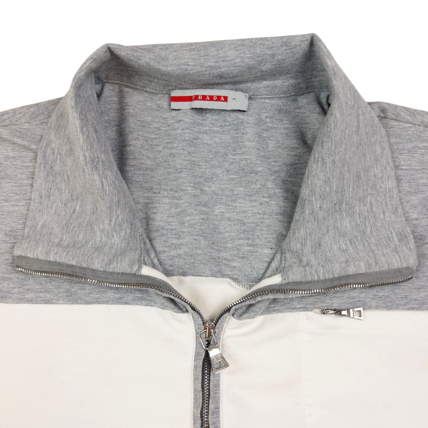 Vintage Prada Sport Q Zip Lightweight Sweatshirt Size M