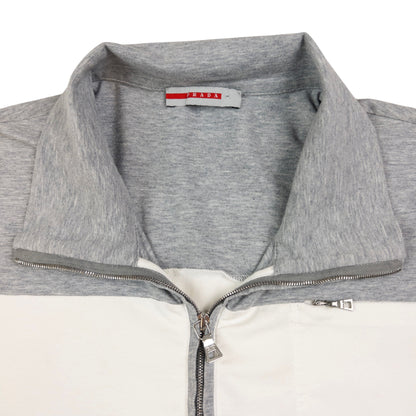 Vintage Prada Sport Q Zip Lightweight Sweatshirt Size M