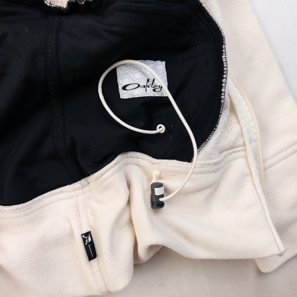 Vintage 90s Oakley Zip Up Fleece Jacket Womens Size M