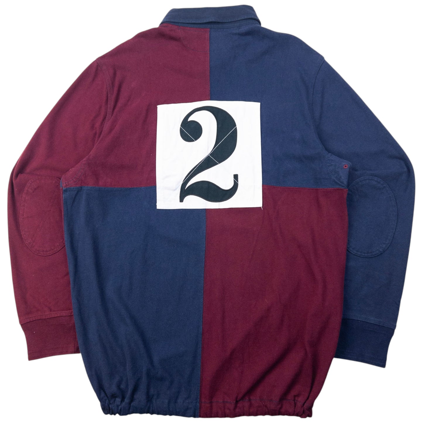 Vintage 90s Polo Ralph Lauren Long Sleeve Rugby Polo Shirt Size XL