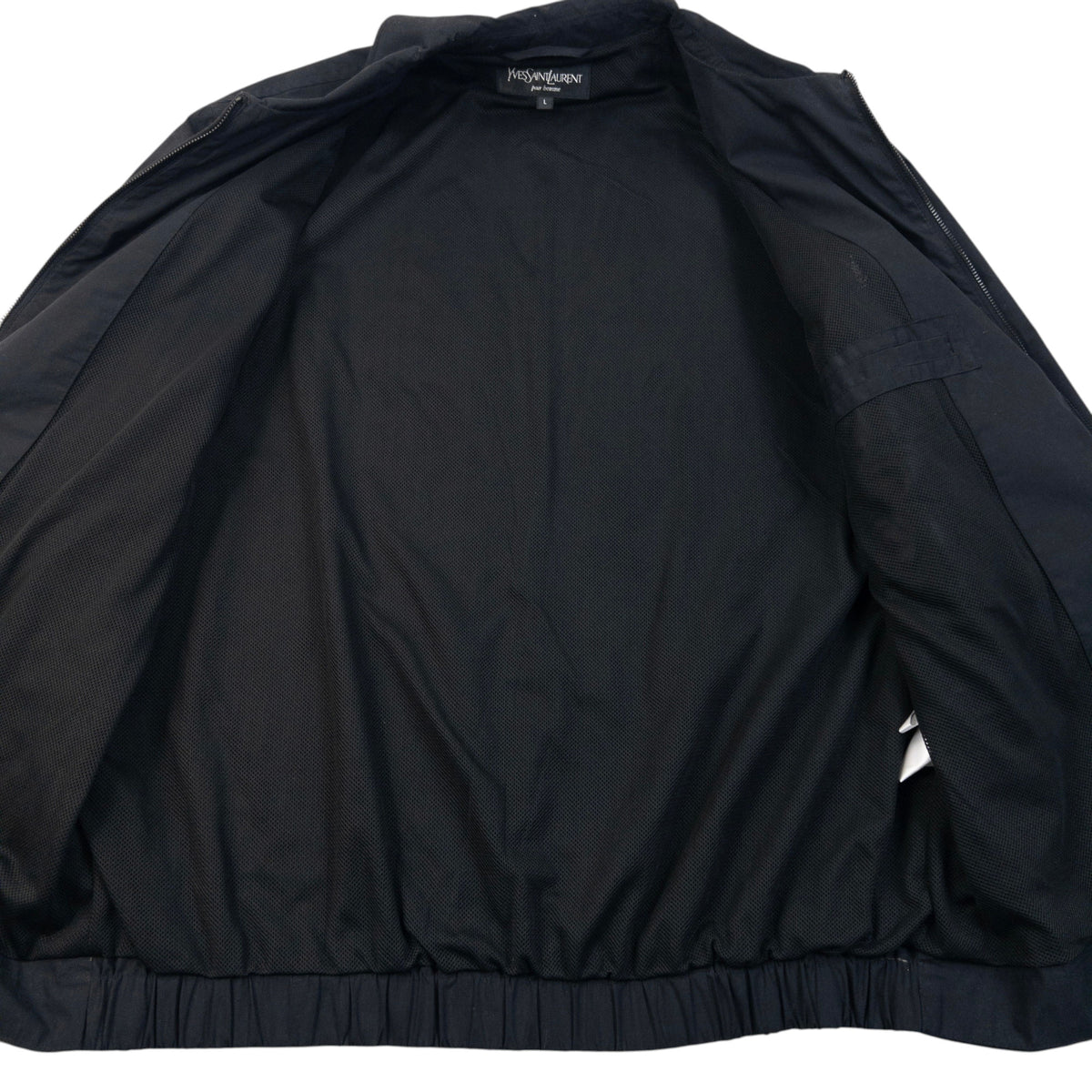 Vintage 2000s YSL Yves Saint Laurent Zip Up Jacket Size L