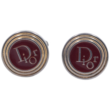 Vintage 90s Dior Embossed Cufflinks