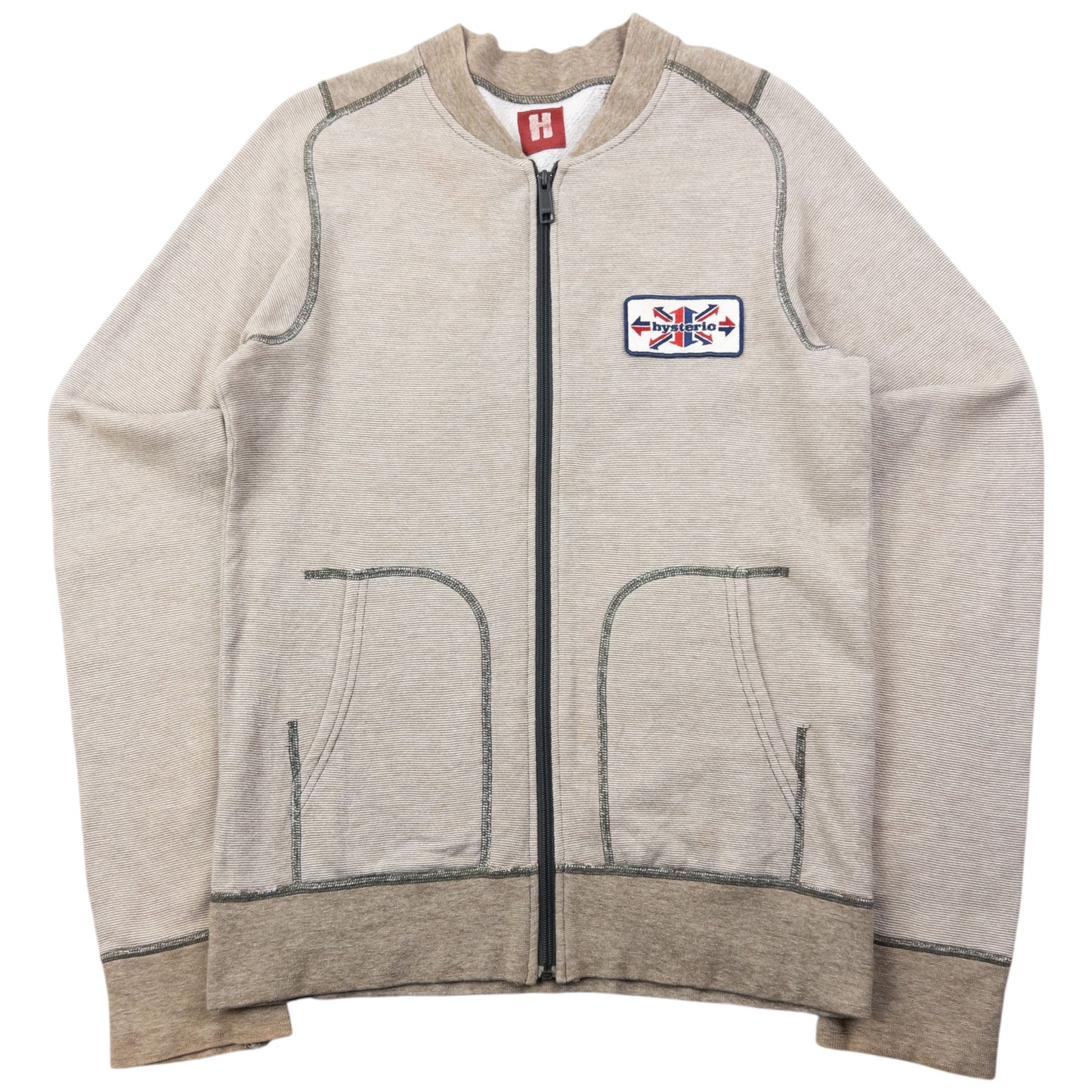 Vintage 90s Hysteric Glamour HCGR Rock Zip Up Sweatshirt Womens Size S