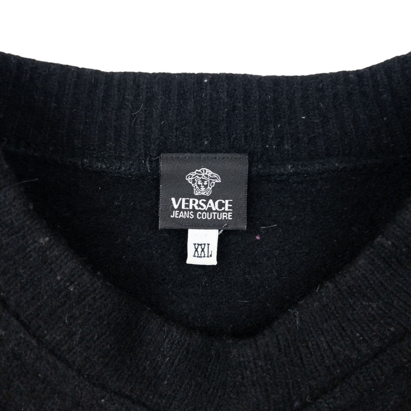 Vintage 2000s Versace Jeans Couture Wool Jumper Womens Size M