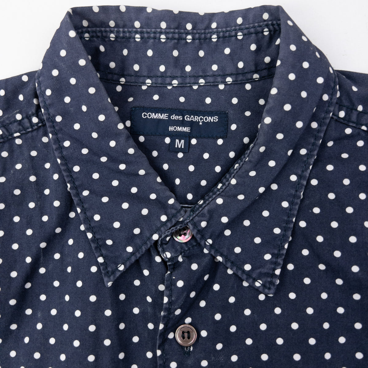 Vintage Comme Des Garçons HOMME Long Sleeve Button Up Shirt Size M