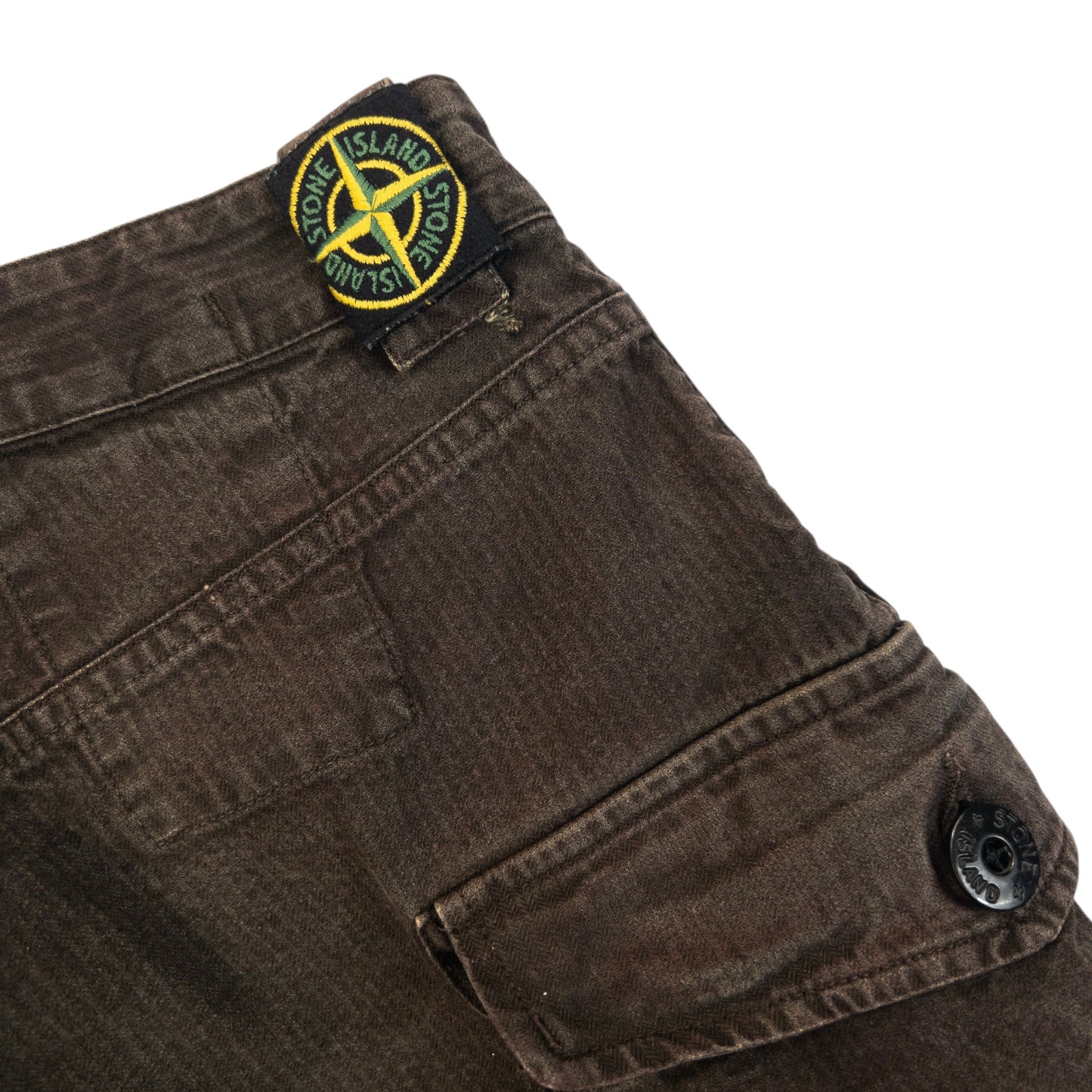Vintage 2006 Stone Island Cargo Trousers Size W33
