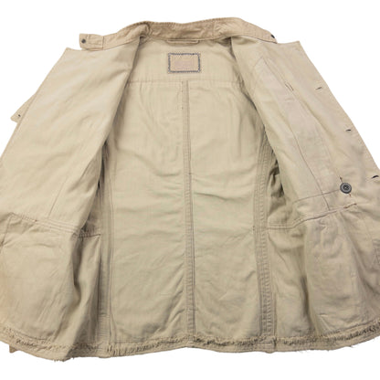 Vintage 2000s Marithe + Francois Girbaud Button Up Eyelet Jacket Womens Size L