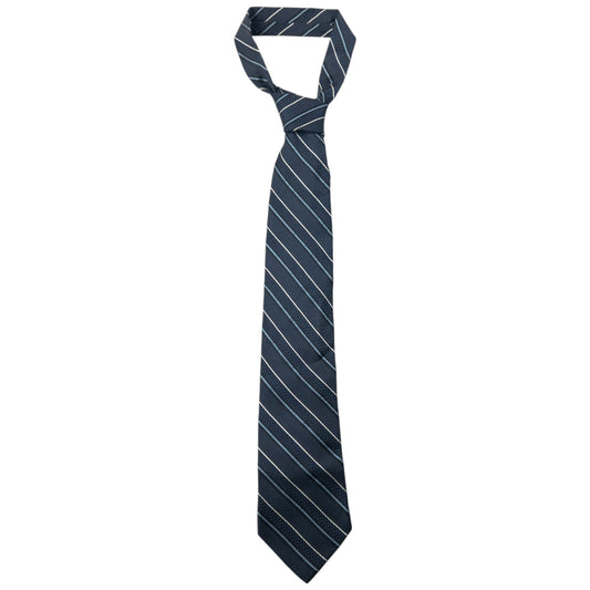 Vintage 90s Issey Miyake Striped Silk Tie