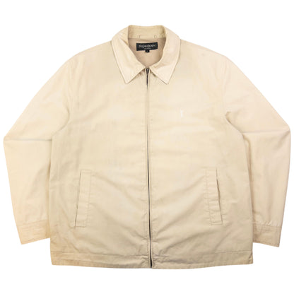 Vintage YSL Yves Saint Laurent Zip Up Jacket Size L