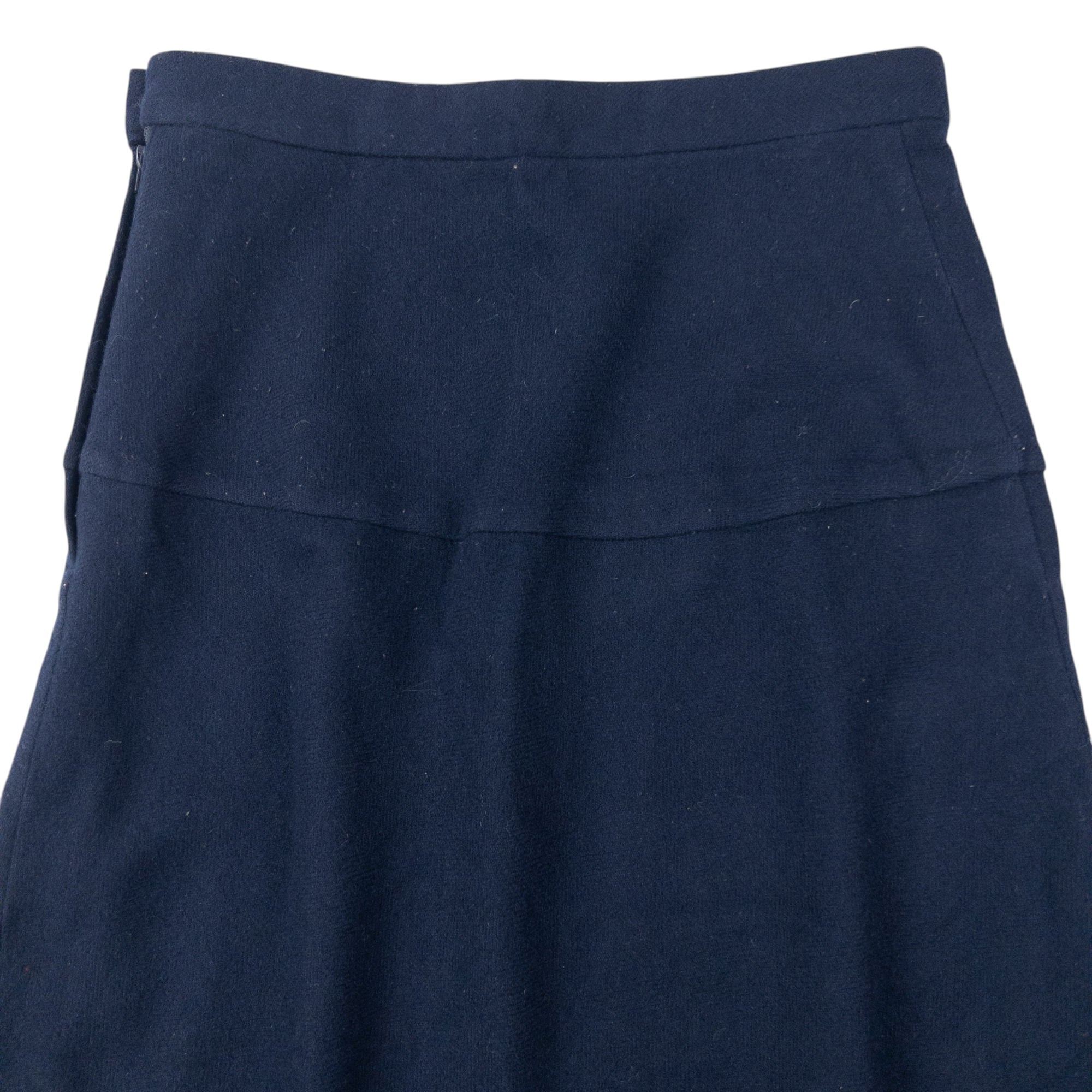 Vintage 2002 Comme Des Garçons Tricot Wool Flared Skirt Womens Size W25