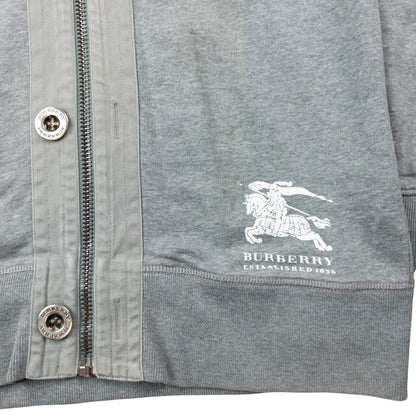 Vintage Burberry Zip Up Hoodie Size M